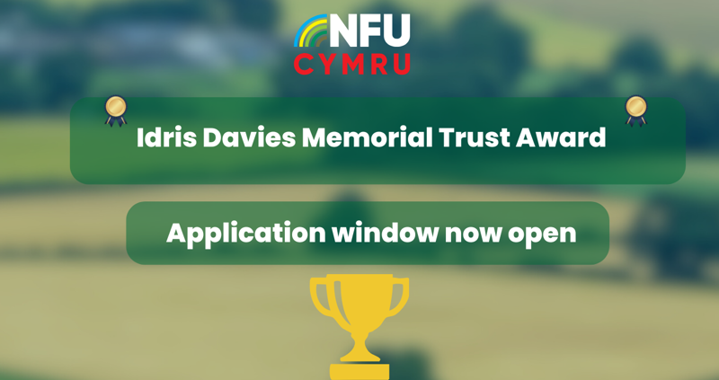 Nominate Now | 2026 Idris Davies Award