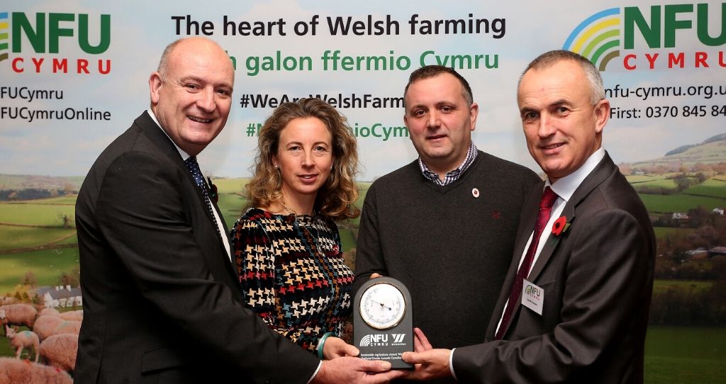 Image of the previous sustainable agriculture award winners