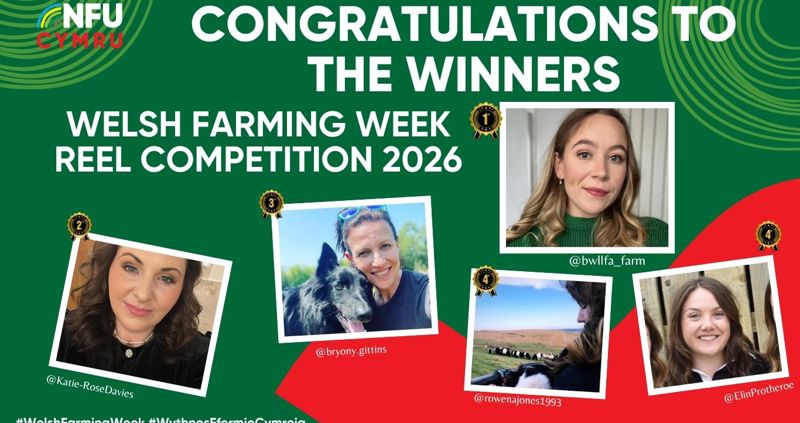 NFU Cymru Welsh Farming Week Reel Competition winner announced