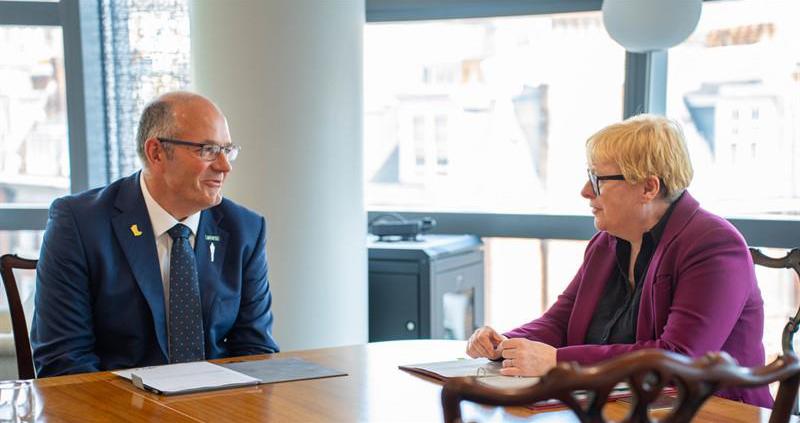 NFU President discusses concerns with Defra Secretary