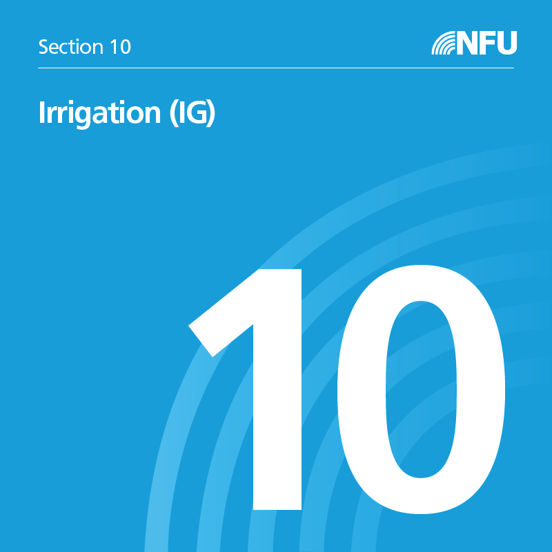 Section 10 Irrigation