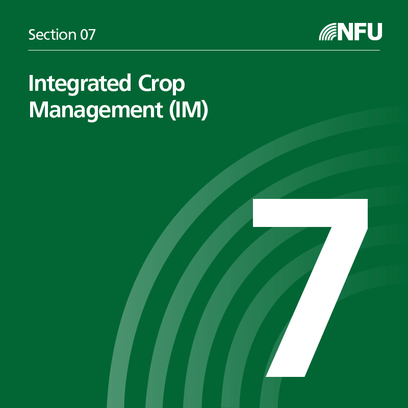 Section 7 Integrated Crop Management