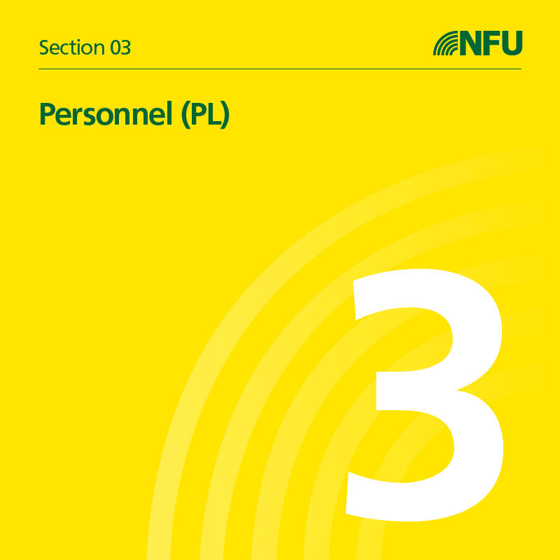 Section 3 Personnel